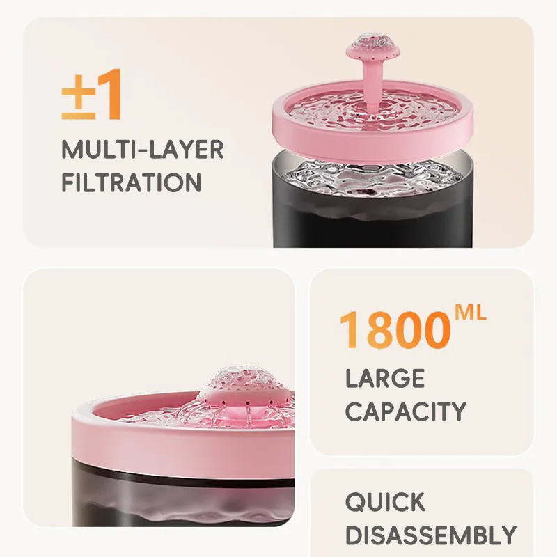 Automatic Pet Water Fountain Details