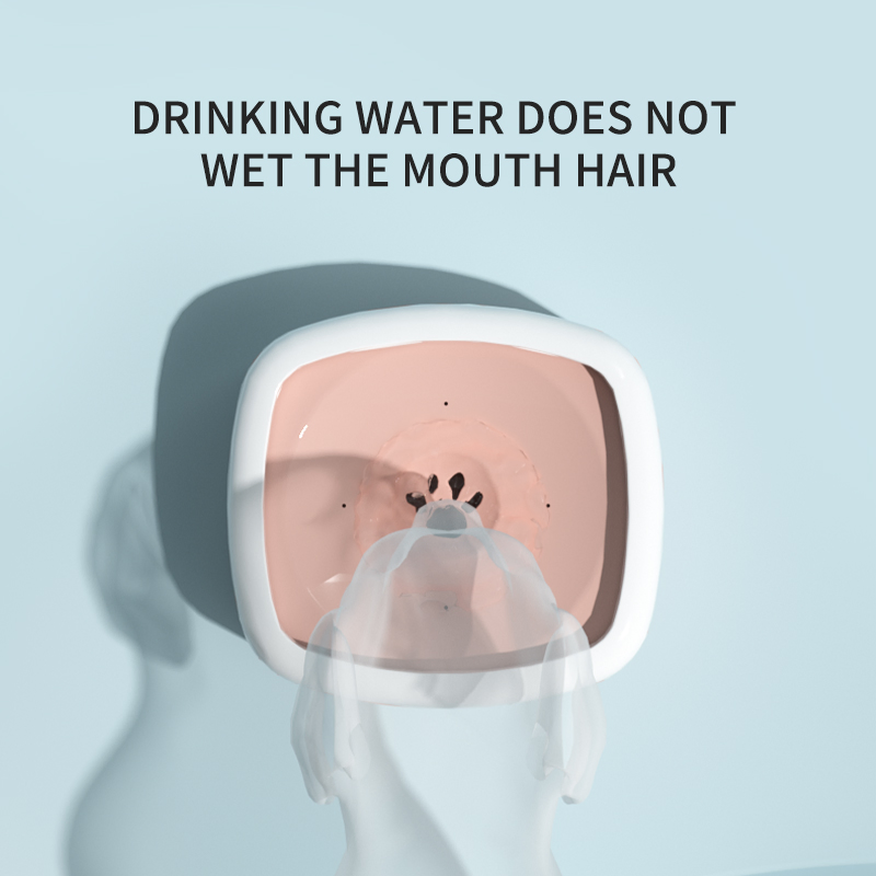 Candy Cube Pet Floating Bowl Pet Bowl 1L/35oz Slow Drinking Dog Water Bowl