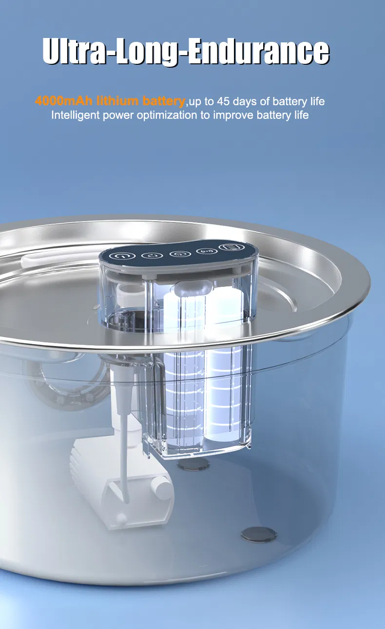 Pet Fountain Detail 8