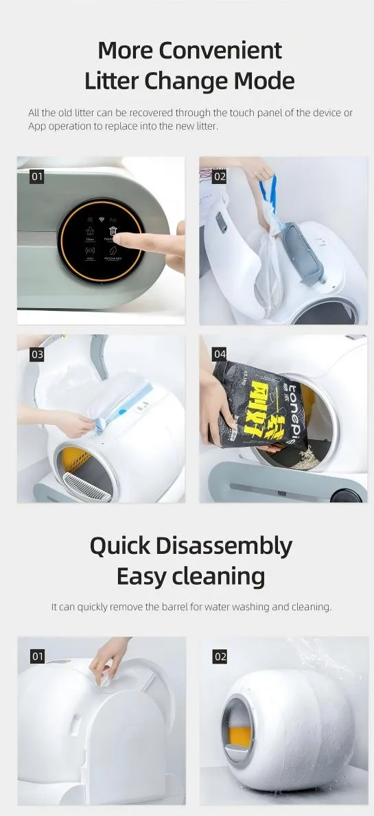 Self Cleaning Cat Litter Box 9