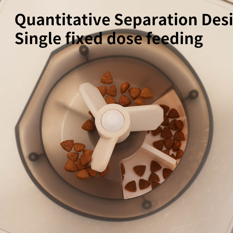 Smart Pet Feeder Features Intelligent Timed Bowls Automatic Tuya Wi-Fi APP Control Dog and Cat Feeder