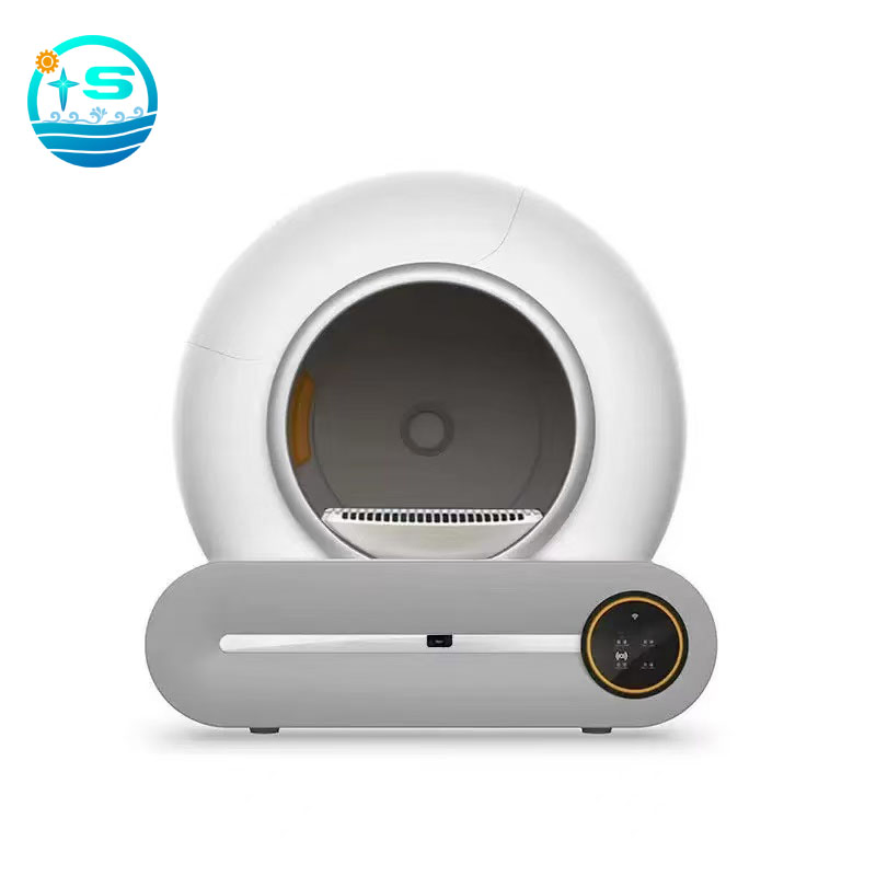 2026 Newest Fully Enclosed Self Cleaning Pet Toilet Litter Smart APP Control Cat Litter Box