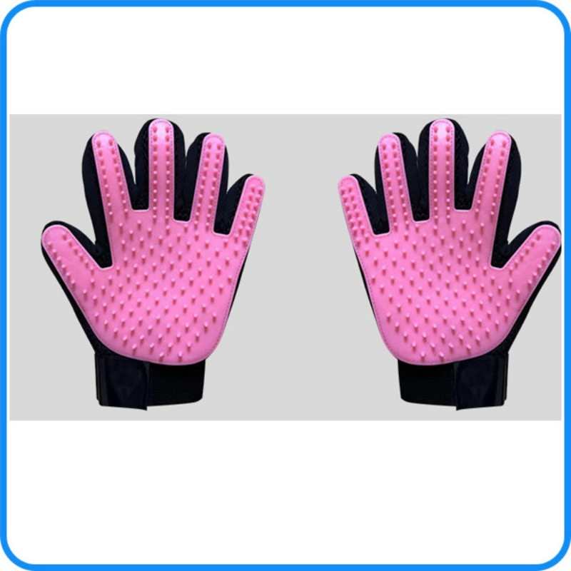 Cheap Pet Grooming Gloves Dog Glove Wholesale Third Party Testing Factory