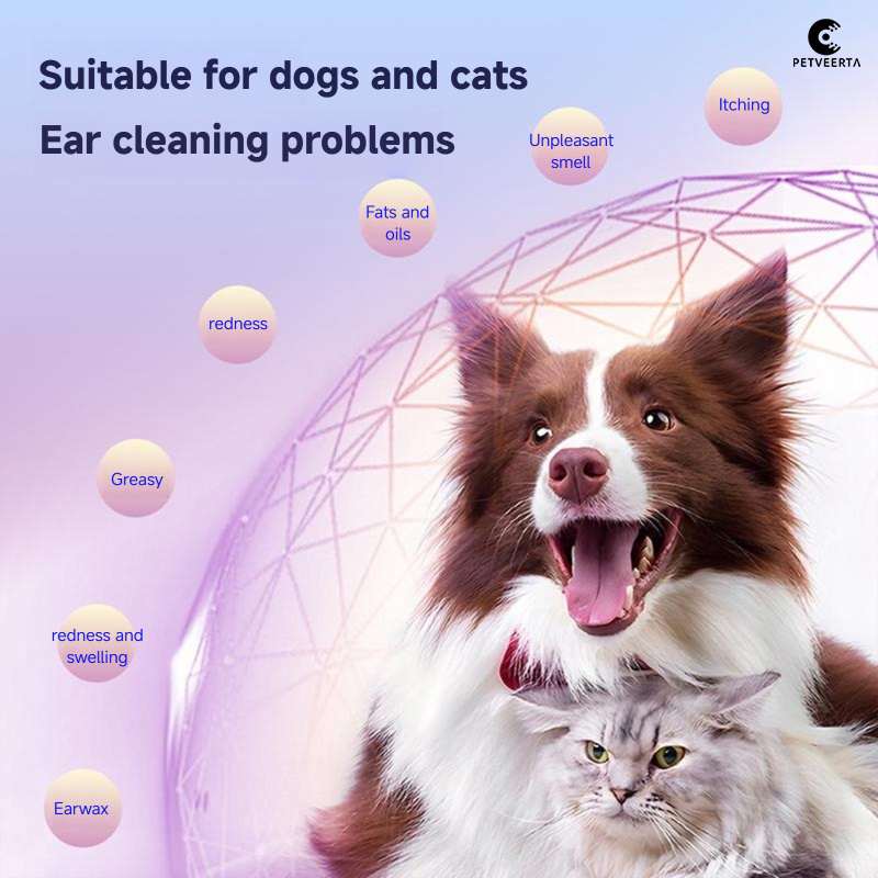 Pet Ear Cleaner for Safe and Gentle Ear Hygiene