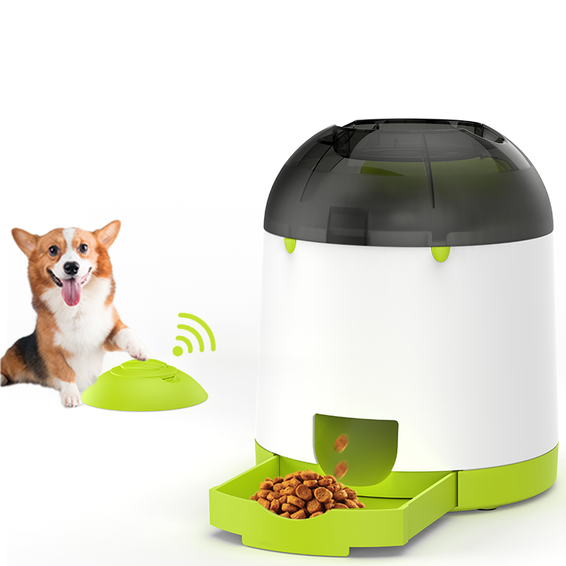 Pet Remote-Controlled Interactive Smart Dog Puzzle Feeder with 280 Ml Capacity