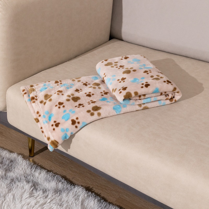 Pet Blanket Stock Dog Litter Mat Cat Blanket Warm Blankets Flannel