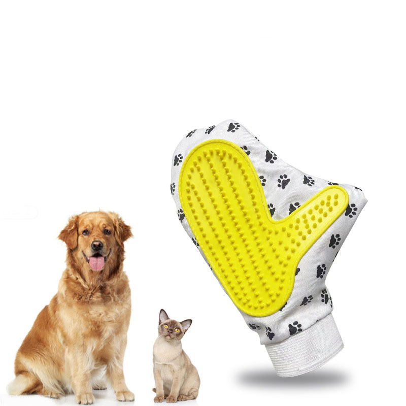 Esun Pet Grooming Glove-Pet Hair Remover Glove Perfect Pet Cleaning Brush Glove