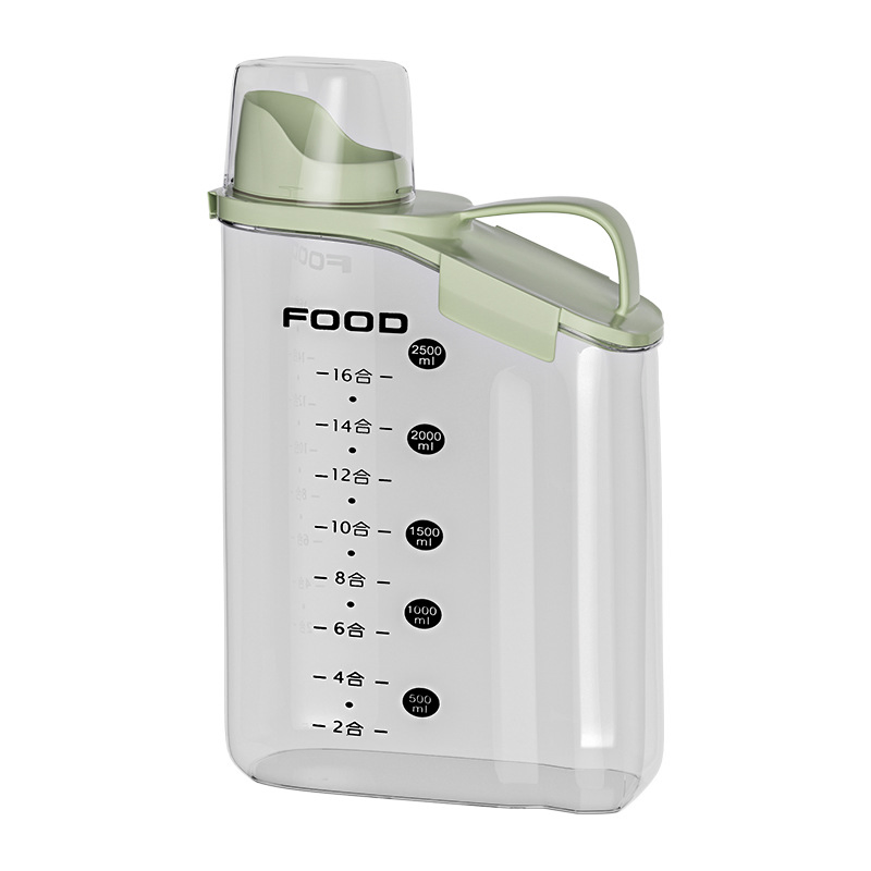 Big Capacity Cat Dog Pet Food Plastic Storage Container with Lid and Handle