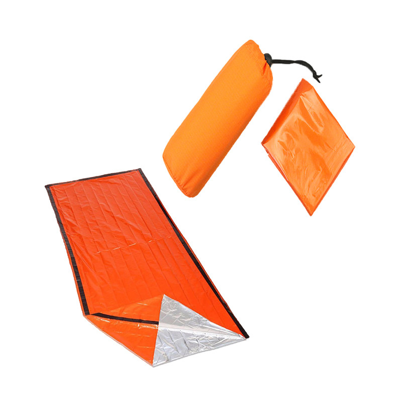 Portable Camping Hiking Aluminized Pet Warm First Aid Blanket