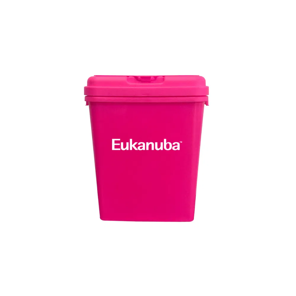 Large Size Reusable Airtight Pet Food Storage Barrel 15kg Customized Label