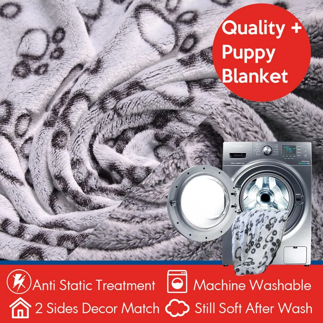 Soft Plush Fleece Dog Blanket