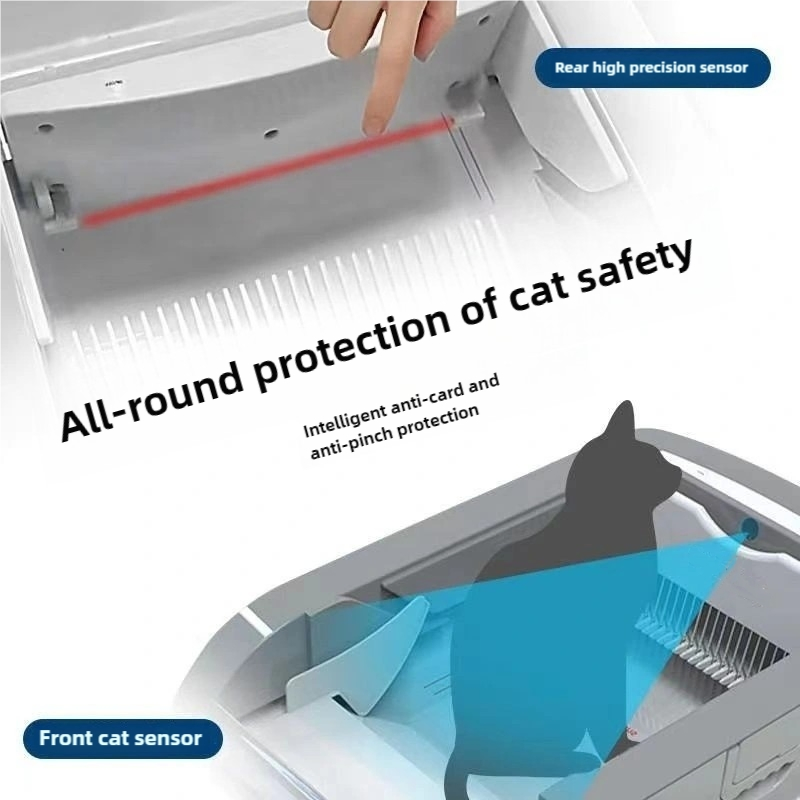 Wholesale Automatic Self-Cleaning Cat Litter Boxes Odor-Free Design Bulk Order Discounts &amp; OEM Branding for Pet Suppliers &amp; Retailers