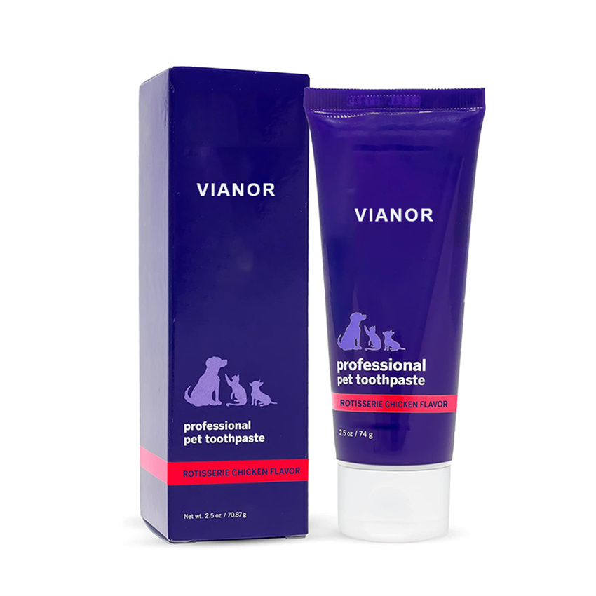 Competitive Organic Dog Toothpaste Toothpaste with Toothbrush Private Label for Pet Cleaning