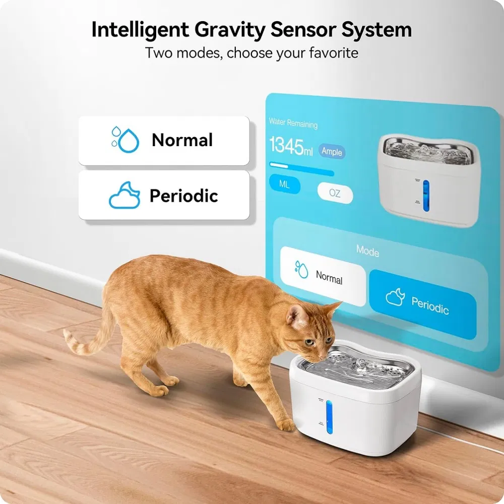 APP Control Pet Water Dispenser Hot Selling Intelligent Cat Water Fountain