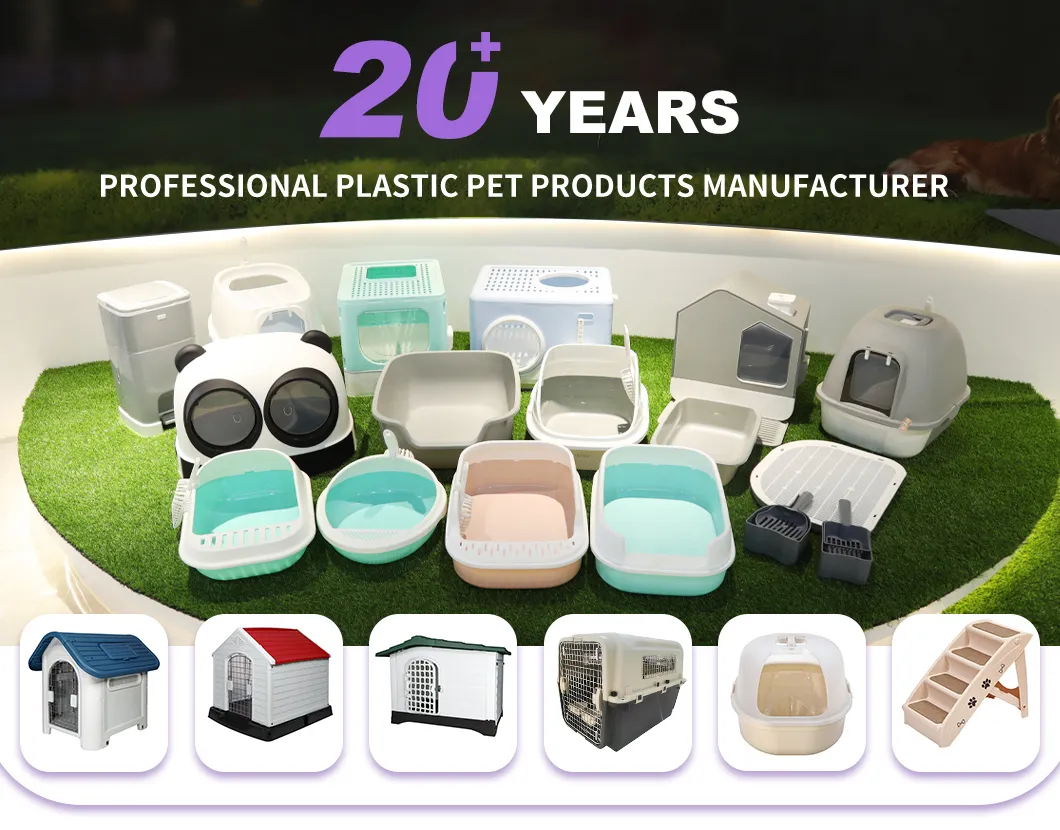 Eco-Friendly Polypropylene Plastic Cat Toilet