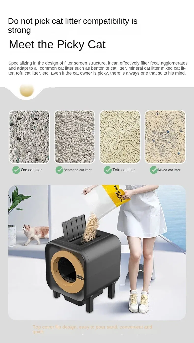 Self Cleaning Cat Litter Box 4