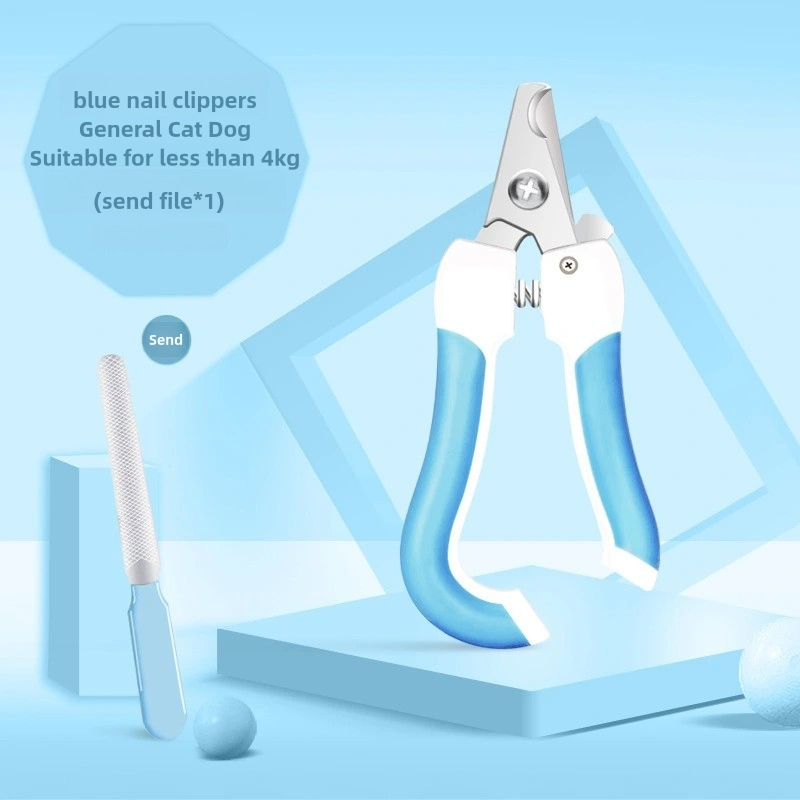 Pet Nail Clipper Set File Stainless Steel Nail Clippers for Cats and Dogs Cleaning and Grooming Supplies