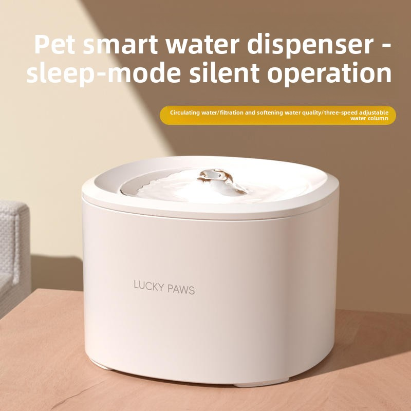 Pet Supplies Cat Water Fountain with Flowing Circulating Water Automatic Feeder Pet Dog Water Dispenser