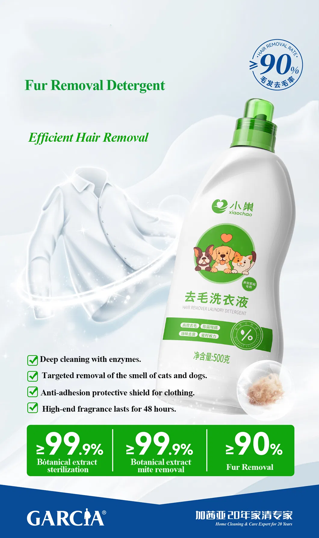 Pet Hair Detergent Aroma