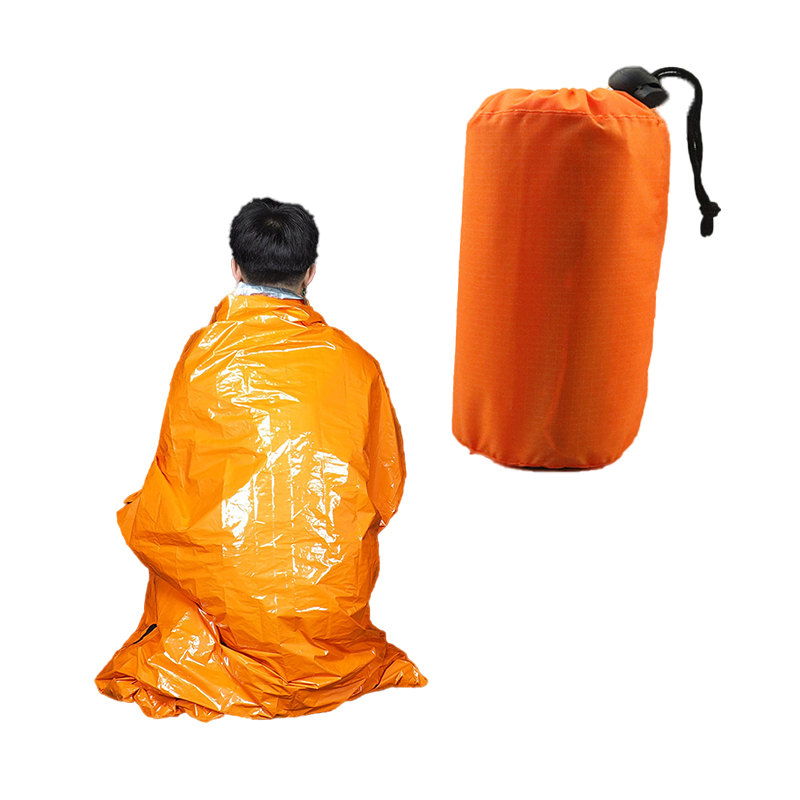 Portable Camping Hiking Aluminized Pet Warm First Aid Blanket