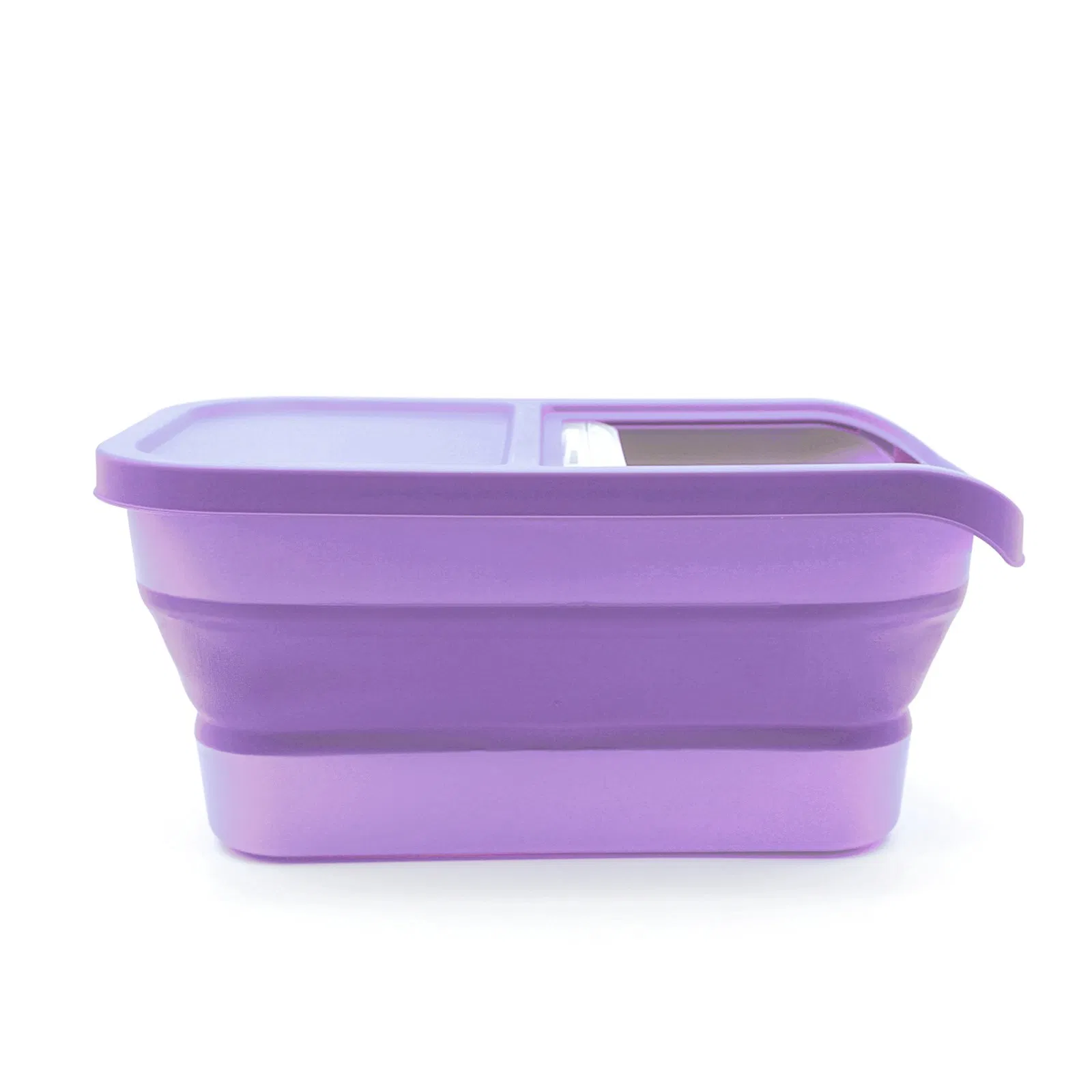 Folding Dog Cat Food Bucket Sealed Moisture-Proof Cat Snack Folding Pet Food Storage Bucket Portable Large Capacity