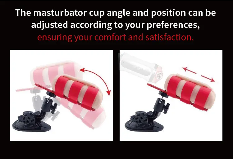 Grip Masturbator Cup Fixed Bracket Setup