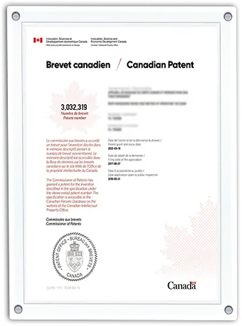 Patent Certificate 5