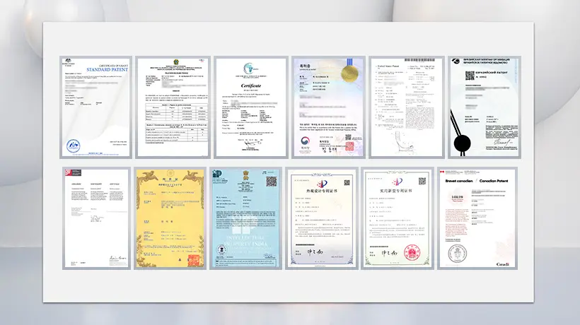 Patents Certificates Overview