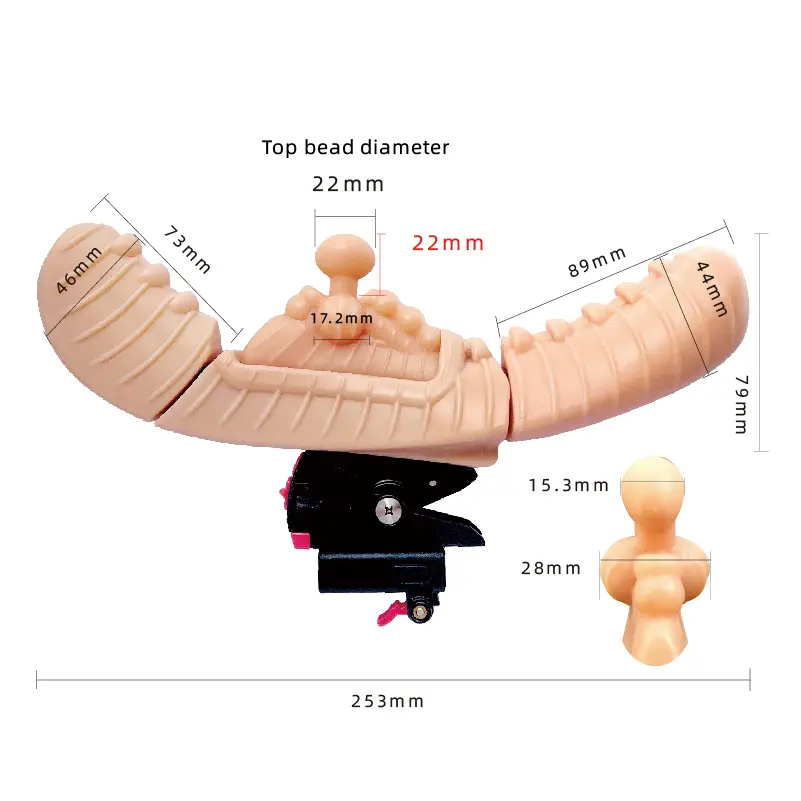 OEM COMFLY®  Extra Large-Size Oval Bead Massage Head Pricelist, Factory