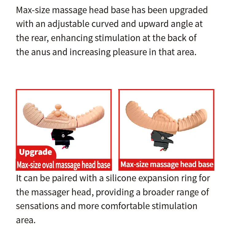 Extra Large-Size Oval Bead Massage Head Image 5
