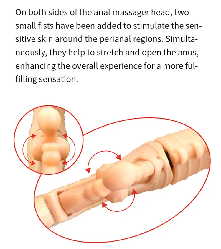 Extra Large-Size Oval Bead Massage Head Image 4