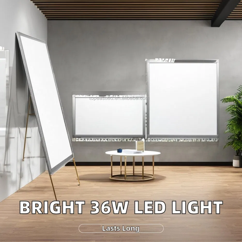 Aluminum Surface Mounted LED Panel Light IP20 Ceiling Lamp for Office or Home 60X60 or 60X120 Sizes