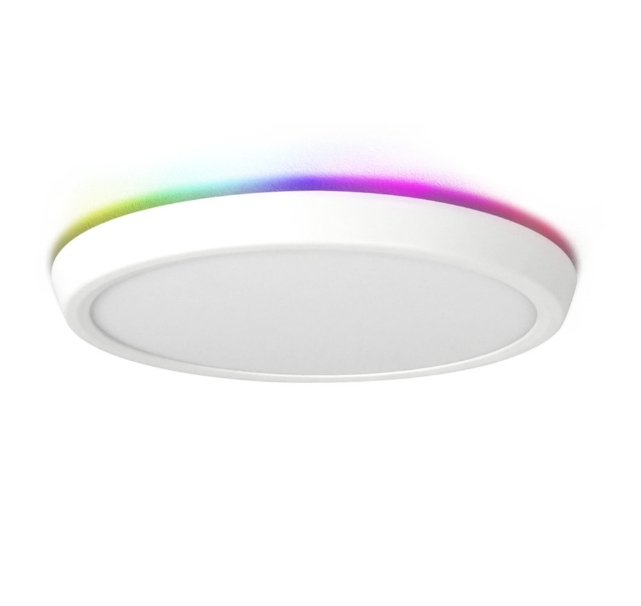 IP44 Music Mode Group Control 5-Year Warranty Rgbcw WiFi Control Dimmable Modern LED Flush Mount Ceiling Light