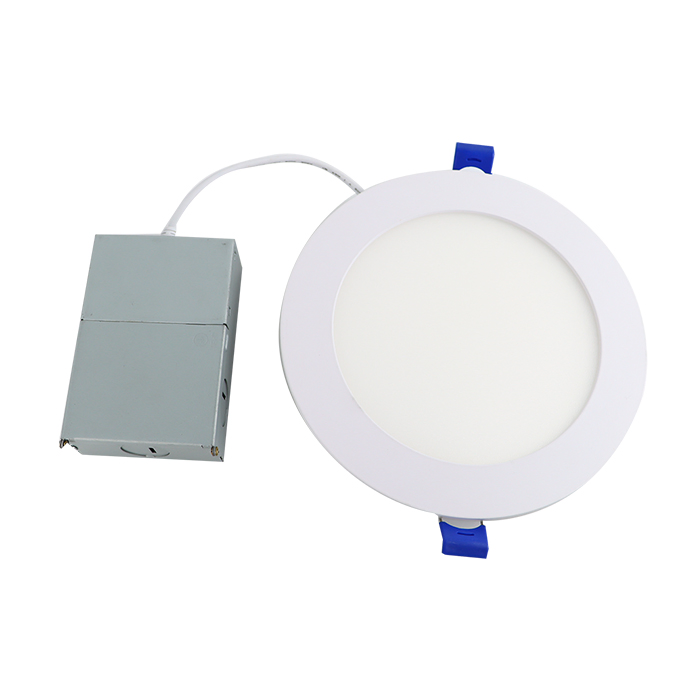 Factory Supply Ultra Thin Dimmable and Changeable Downlight CCT 4" 9W LED Recessed Pot Slim Ceiling Panel Down Light for North American Market