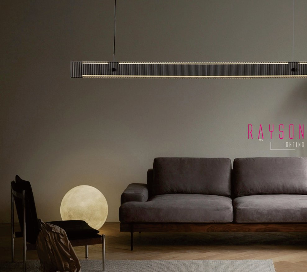 Modern Luxury Decorative Glass Pendant Lamp Indoor CCT LED Creative Chandelier Living Room Conference Room Lighting (1143)