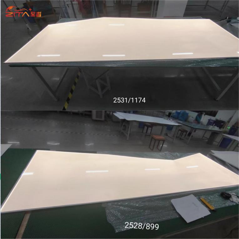 Ultra Thin High Brightness LED Lighting Acrylic Shelf for LED Edge-Lit Light Panel