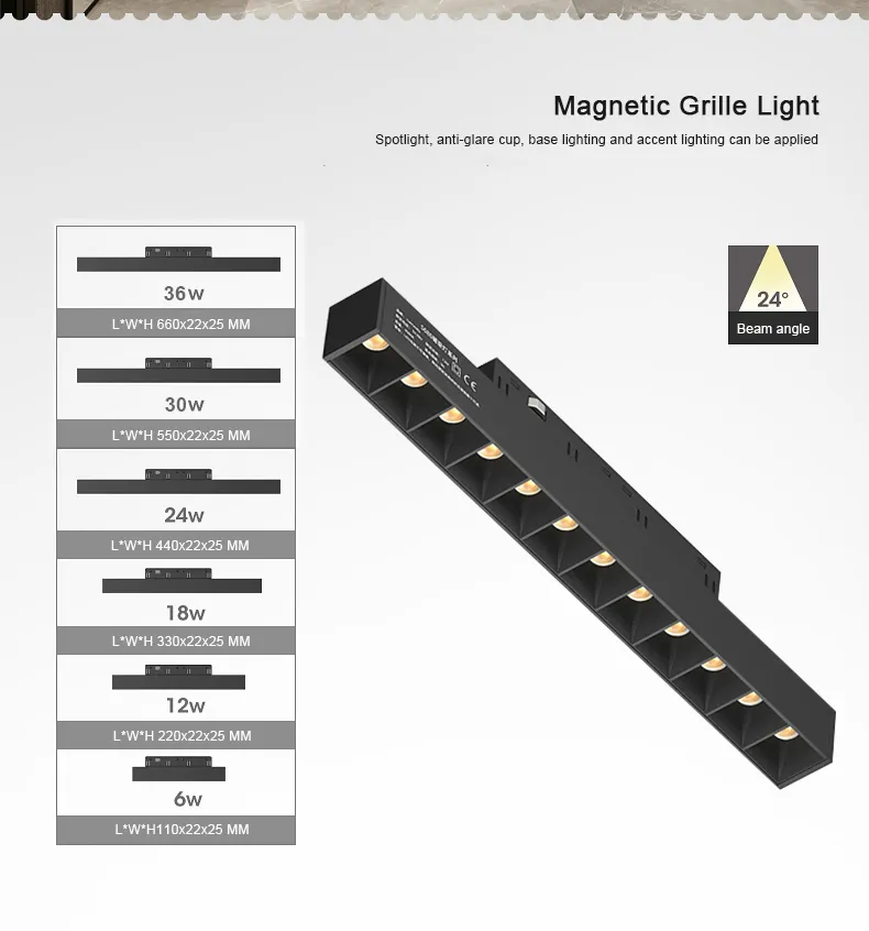 Magnetic LED Track Light 15
