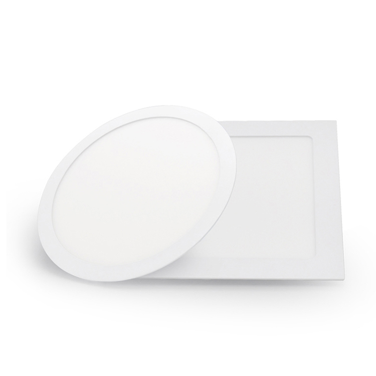 Indoor Commercial Ceiling Recessed Round Square LED Slim Panel Lighting