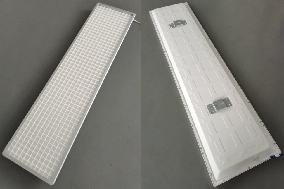 LED Ceiling Panel Lamp Back Lit LED Panel Light Flicker Free Eyes Protect Educational Lighting for School Classroom 1230*300*80mm Ugr Less Than 19