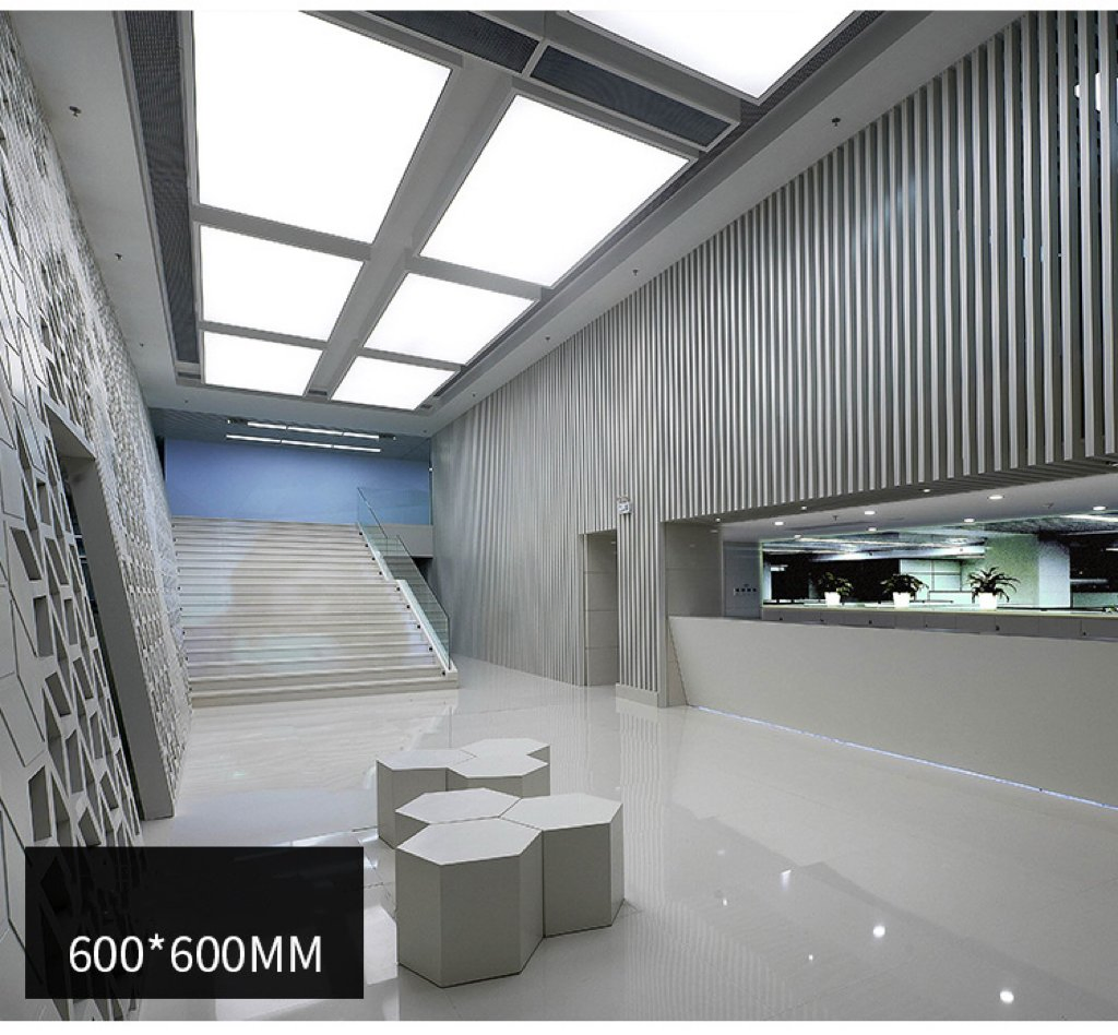 High Quality Indoor Smart Dimmable Super Slim Thin Square 600X600 36W LED Panel Light Indoor Lighting for Home Decor Bedroom Thin Panel Light