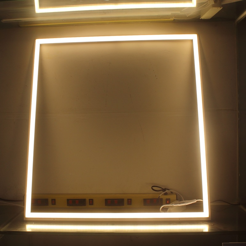 36W 48W 60W 60X60 Indoor Edge Lit Border Surface Mounted Ceiling Aluminum LED Frame Panel Light Recessed Lighting