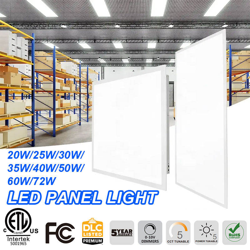 2X4FT 40W LED Flat Panel Troffer Light Back-Lit Drop Ceiling Lights LED Panel