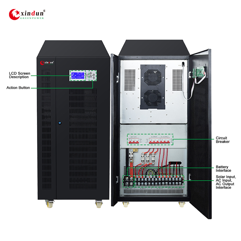 30kVA Gdlite Gd 8017 Pay as You Go Solar LED Home Lighting Power System