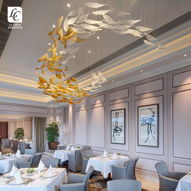 New Product Indoor Decoration Hotel Lobby LED Chandelier Lighting