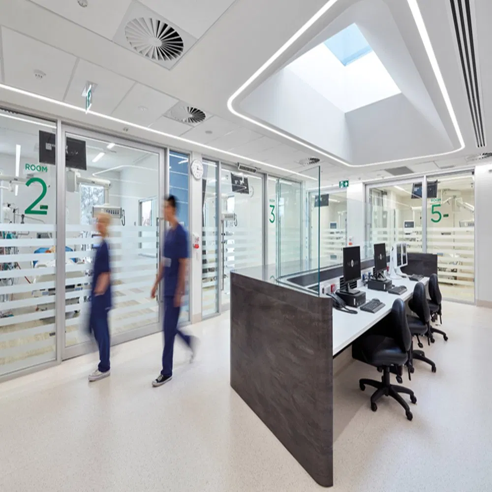 Indoor Pendant Ceiling LED Linear Lighting System for Office Building