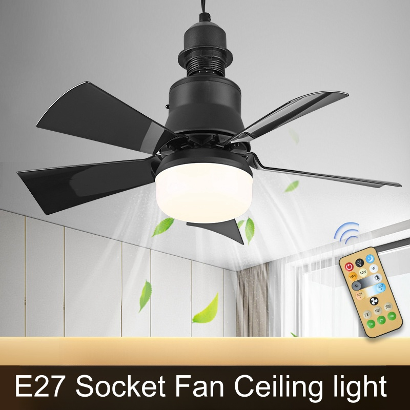 30W LED Lamp Indoor Decorative Living Room Remote Control Modern Ceiling Fan Lighting