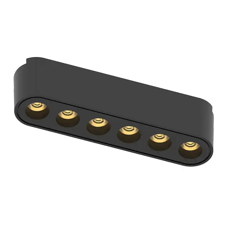 Home Decoration Modern Recessed Indoor Surface Mounted Spotlight Chandelier Commercial LED Interior Belt Track Lighting