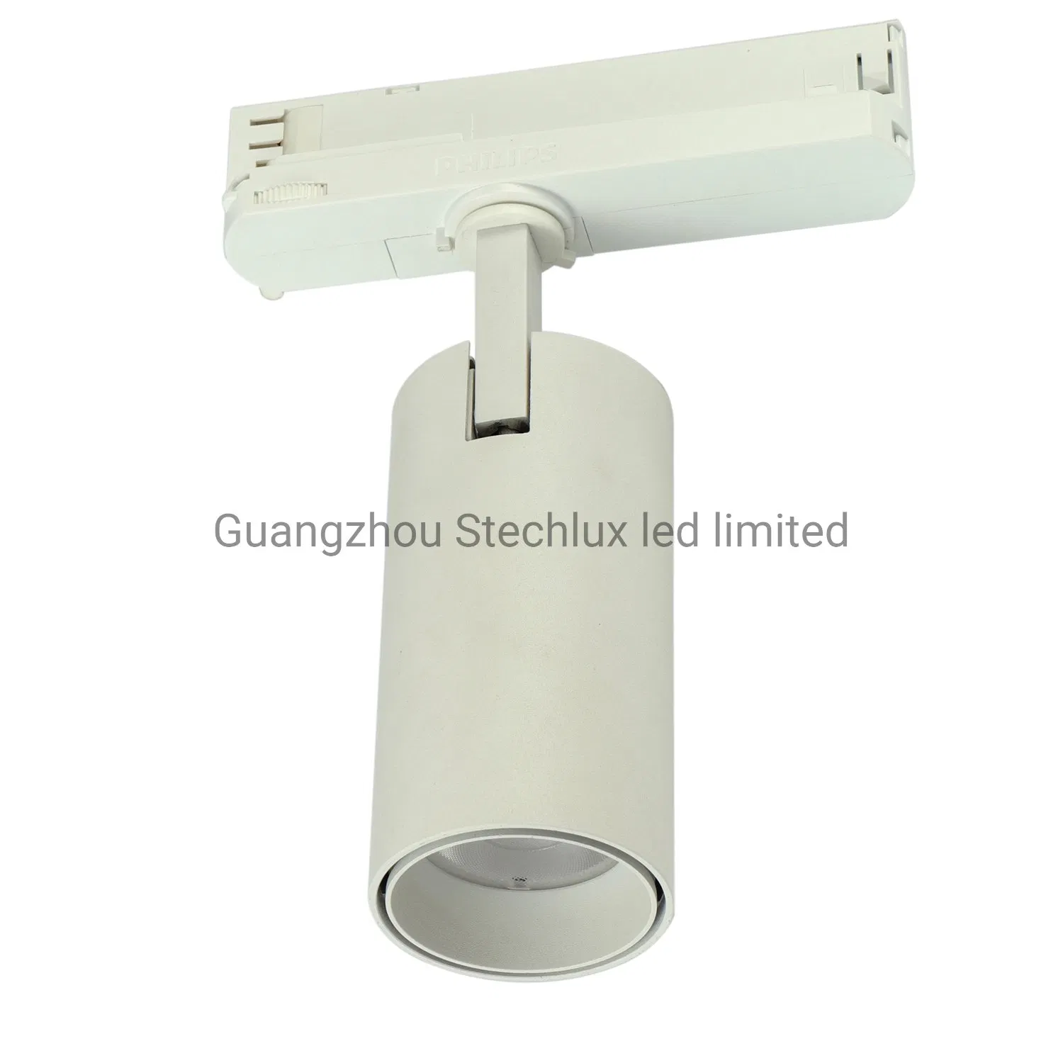 CRI90 2/3/4 Wires 3000K 4000K 35W LED Track Light Dimmable CCT Switchable Indoor Commercial Lighting for Cloth Shop Mall Cafe