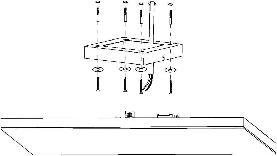 Ceiling Lamp Detail 2