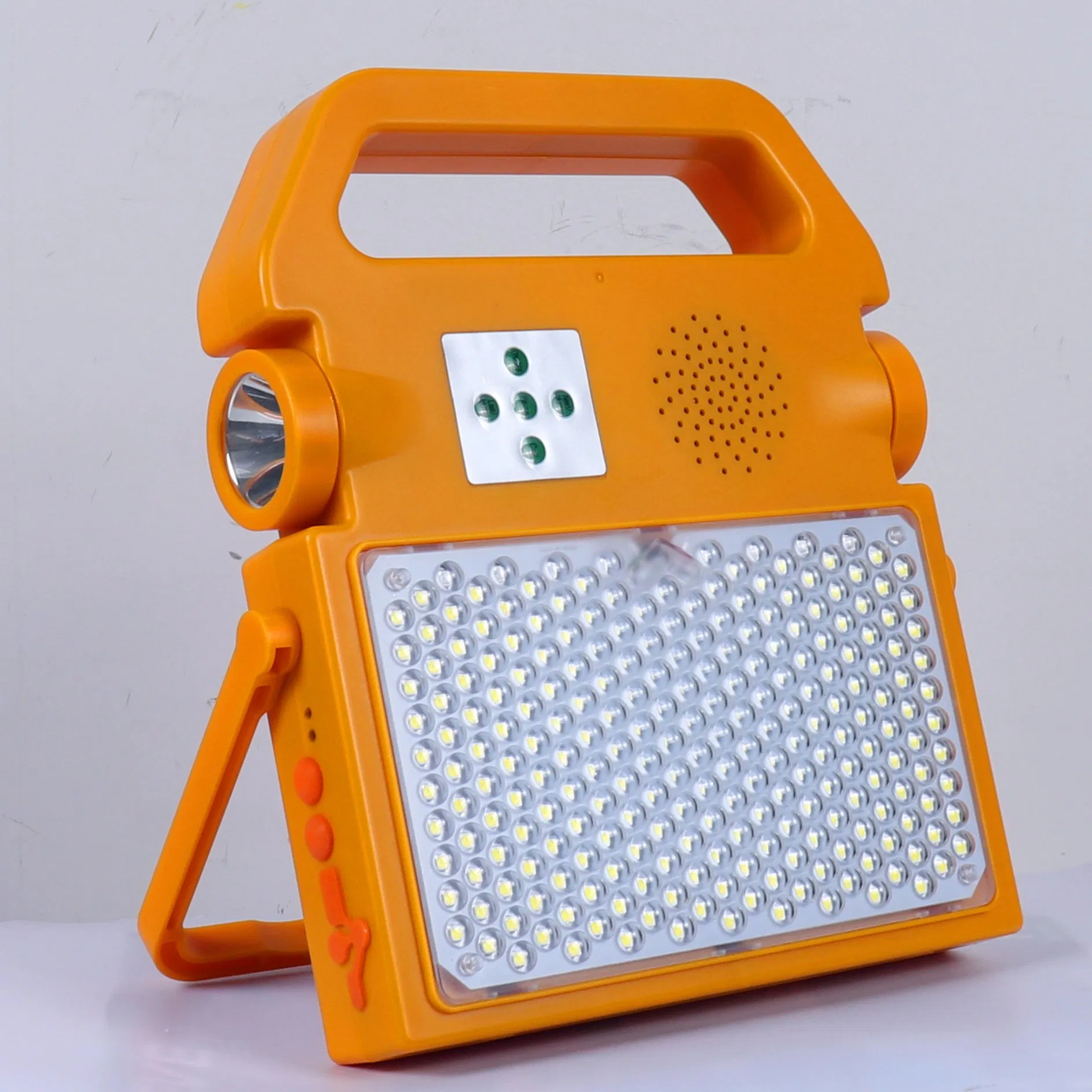 Yaye Hottest Sell Super Bright ABS 100W Electric Rechargeable Storage USB Solar Kits LED Flashlight with/Without Bluetooth Home System for Indoor/Outdoor Using